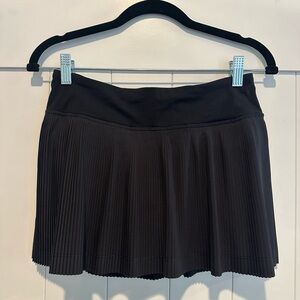 lululemon athletica Black Varsity Pleated Tennis Skirt Size 4